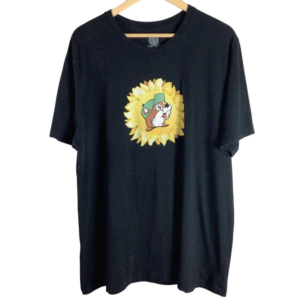 Buc-Ee’s Sunflower Bucees Texas T Shirt Black 2XL XXL